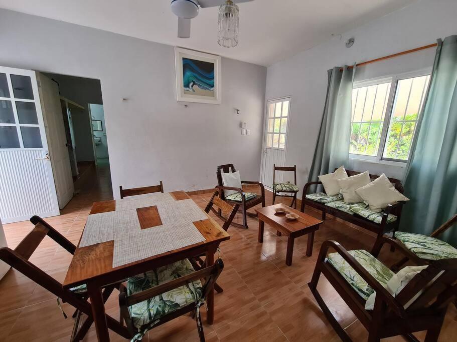 Casa Perla Marina, Pequena Casa Frente A La Playa. Apartman El Cuyo Kültér fotó